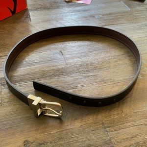 Izod black belt for boys